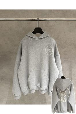 クロムハーツ 厚のレーザー加工フード付きスパーカー