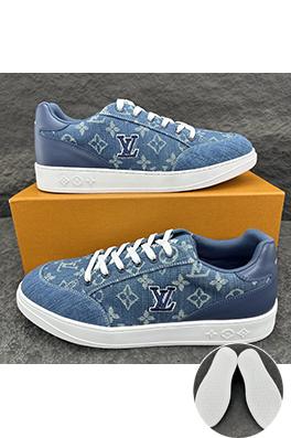 ルイヴィトン LV Resort シリーズパッチワークデニムスニーカー