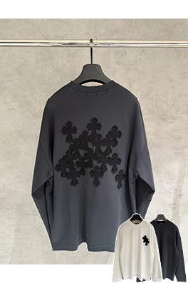 クロムハーツ 厚の長袖クルーネックスパーカー