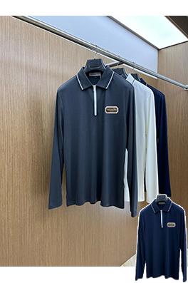 ディオールコピー リジナルメンズラペル長袖ポロシャツ