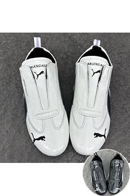 バレンシアガコピー Balenciaga SPEEDCAT ジョイントシリーズ ブラック＆ホワイト 牛革スニーカー
