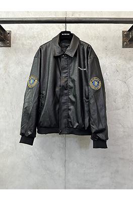 バレンシアガ Balenciaga バッジレザージャケット