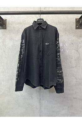 バレンシアガ 新品テープシングルリングコットンウォッシュシャツ