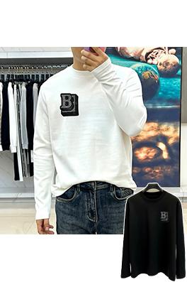 バーバリースーパーコピー ファッショナブルなカジュアル長袖ボトムシャツ