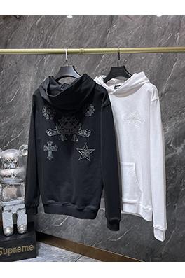 クロムハーツコピー クロスローラー真空刺繍フード付きスパーカー