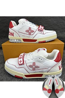 ルイヴィトンスーパーコピー LV Trainer レトロなバスケットボール風スニーカー