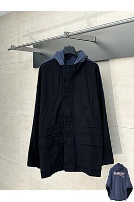 バレンシアガ Balenciag Hybrid コーク柄リバーシブルパーカー