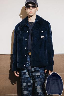 ルイヴィトン LV 新しいフェイクファーコート