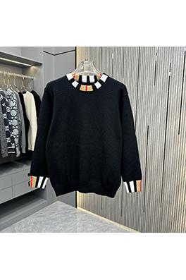 バーバリー 新しいダブルフェイスカシミヤジャカードセーター