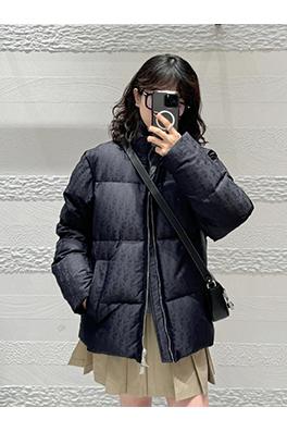 ディオールコピー モノグラムプリントのダウンジャケット