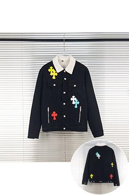 クロムハーツ 新作カラフルラムスキンカラージャケット