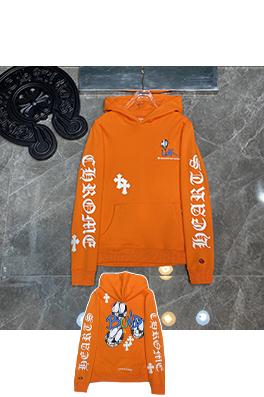 クロムハーツ Matty Boy クロス刺繍レザーグラフィティフード付きスパーカー