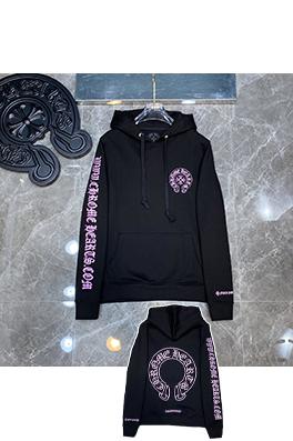 クロムハーツ チェリーブロッサムピンクのクラシックホースシューサンスクリットレタリングスパーカー