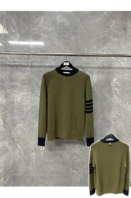 トムブラウンスーパーコピー チェック柄のカシミヤセーター