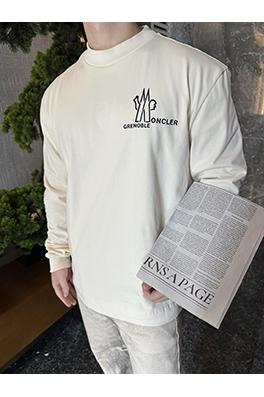 モンクレールコピー クルーネックロゴ長袖シャツ