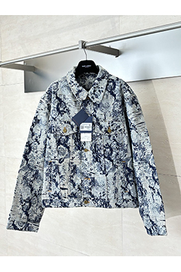 ルイヴィトン ヴィンテージフローラルタッセルデニムジャケット