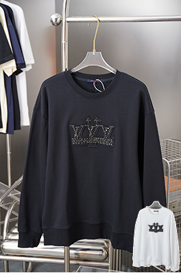 ルイヴィトン Nigo オブシディアン クロー ダイヤモンド パール クルーネックスパーカー
