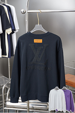 ルイヴィトン Nigo コレクション LV 刺繍クルーネックスパーカー