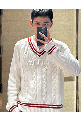 ルイヴィトン Louis Vuitton 新しいVネックプルオーバーセーター