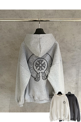 クロムハーツ 新しい長袖フード付きスパーカー