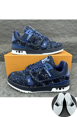 ルイヴィトンスーパーコピー LV Trainer カップルのレトロなバスケットボールシューズ