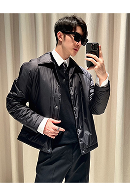 フェンディコピー 新しいラグランパデッドジャケット