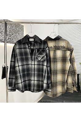 マルタンマルジェラ Martin Margiela 新しいチェック柄レザージャケット
