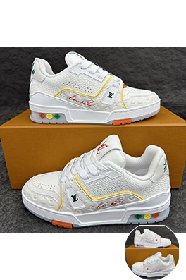 ルイヴィトン TRAINER 1AHTM9 LV Trainer ブレンドメッシュスニーカー