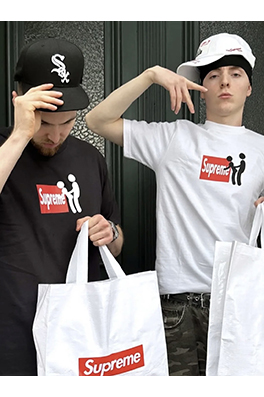 シュプリーム SUPREME STICK TEE 貼り付け半袖Tシャツ