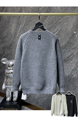 クロムハーツ クロスメタル装飾の破れたセーター