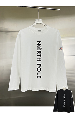 モンクレール Moncler 新しいシンプルなロゴエレメントの長袖シャツ