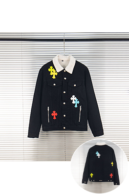 クロムハーツ 新作カラフルラムスキンカラージャケット