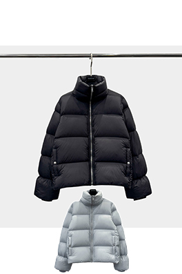 リックオウエンスコピー 新しいダークスタイルのグースダウンジャケット