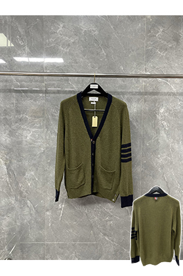 トムブラウン はいあわせ色のキャッシュミールカーディガン