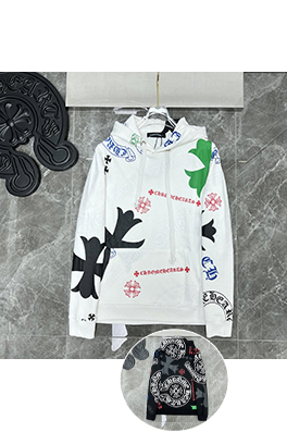 クロムハーツ 限定オンライン オールロゴ パーカー