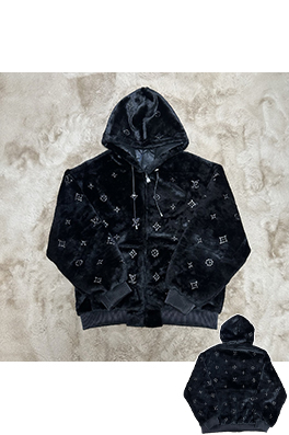 ルイヴィトン ホットダイヤモンドカシミ毛皮ヤジャケット