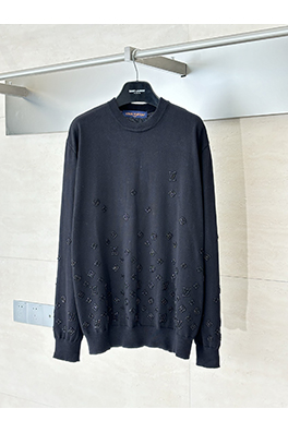 ルイヴィトンコピー 新しい無地ビーズニットセーター