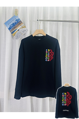 クロムハーツスーパーコピー 新作クロス柄ウォッシュロングスリーブシャツ