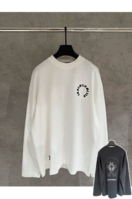 クロムハーツ 人気のヘビーウェイト長袖スウェットシャツ