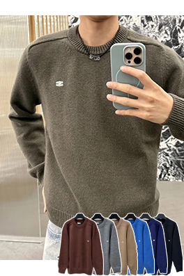 セリーヌスーパーコピー 新しくファッショナブルな凱旋門の刺繍ロゴニットウェア