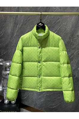 クロムハーツ ダークパターンシリーズ 蛍光グリーン ダウンジャケット
