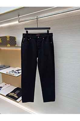 グッチコピー 新しいスタイルのジャカード柄ジーンズ