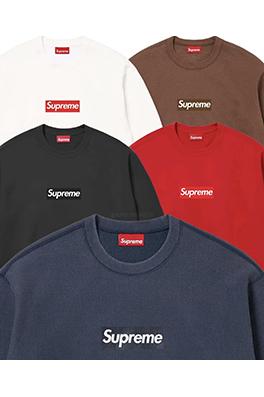 シュプリーム WASH BOX LOGO CREWNECK クラックウォッシュクルーネックスパーカー