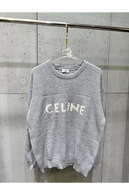 セリーヌ 新しいパッチワーククルーネックセーター