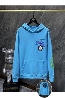 クロムハーツ グラフィティ刺繍の口がな限定フード付きスウェットシャツ