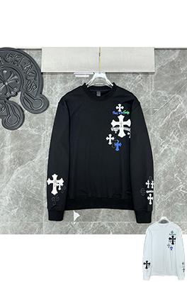 クロムハーツ カラフルなクロスパッチワークサンスクリット手描きグラフィティパーカー