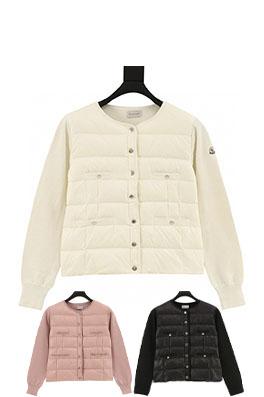 モンクレール 新作マルチボタンニットダウンジャケット