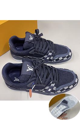 ルイヴィトンスーパーコピー LV Trainer Damier Sneaker カップルスニーカー