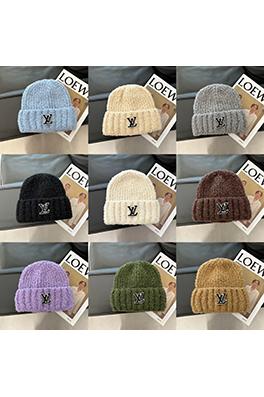 ルイヴィトンコピー 新しいスタイルの厚手のラムウールニット帽