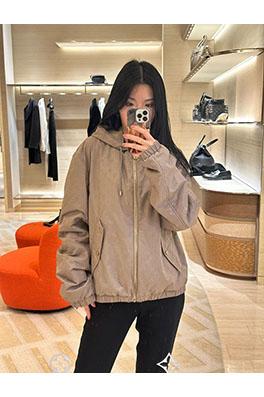 ルイヴィトン 新しいエンボスのコットンパッド入りジャケット